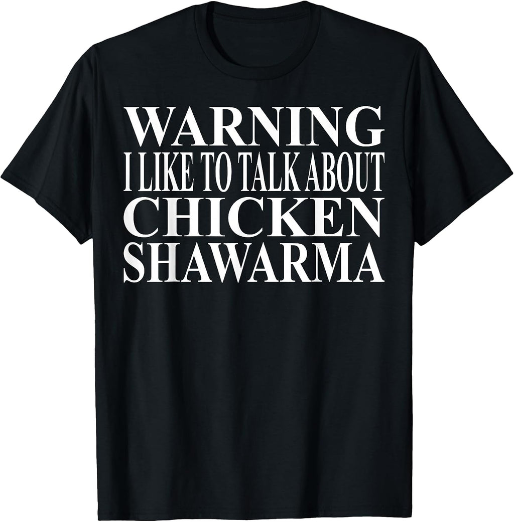 Cool Chicken Shawarma Humor Quote Merch
