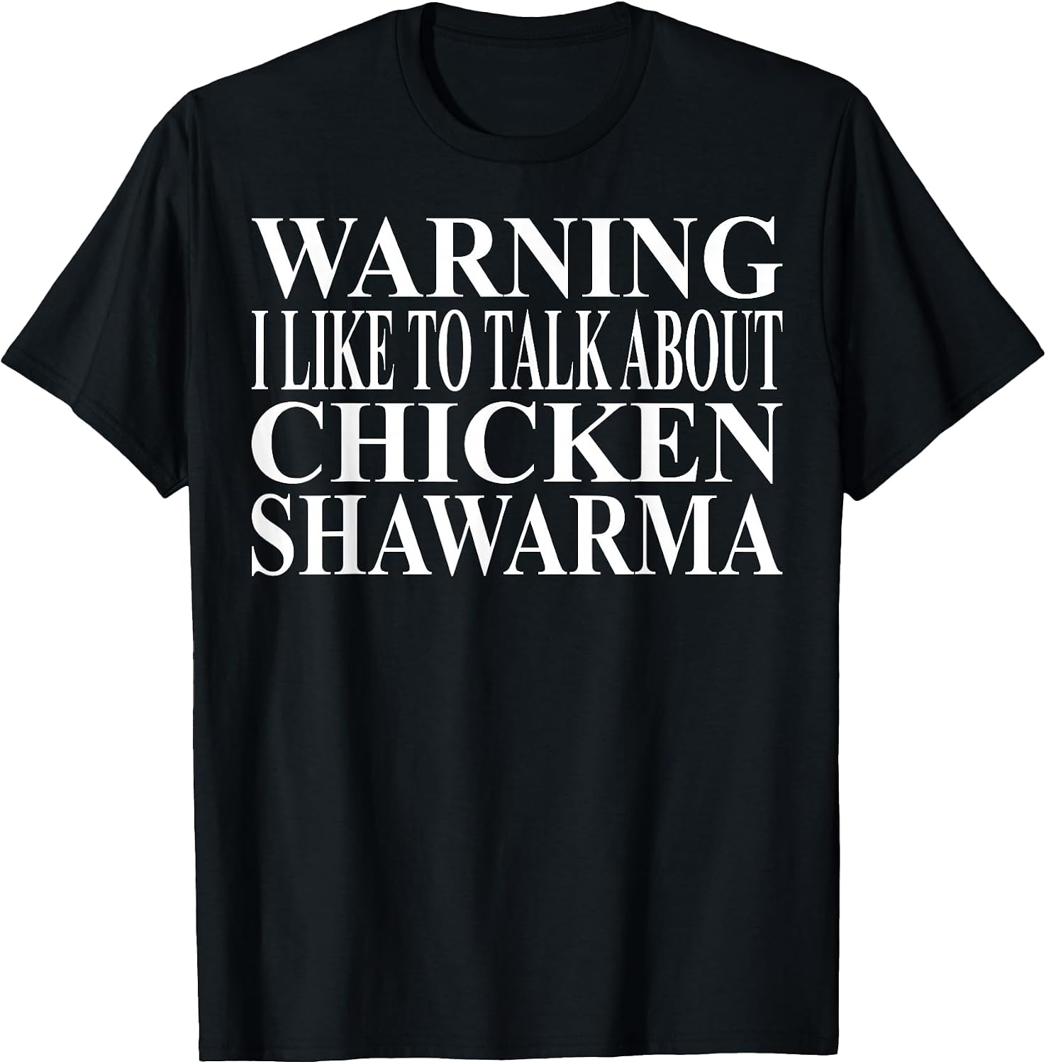 Cool Chicken Shawarma Humor Quote Merch