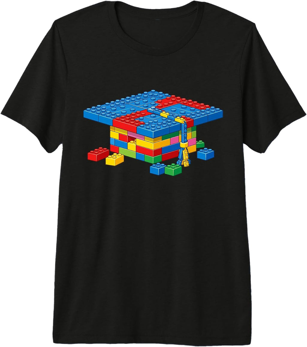 Graduation Kids Brick Master Builder Brick Builder