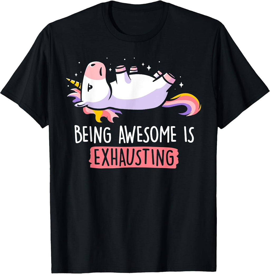 Being Awesome Is Exhausting Retro