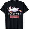 Being Awesome Is Exhausting Retro