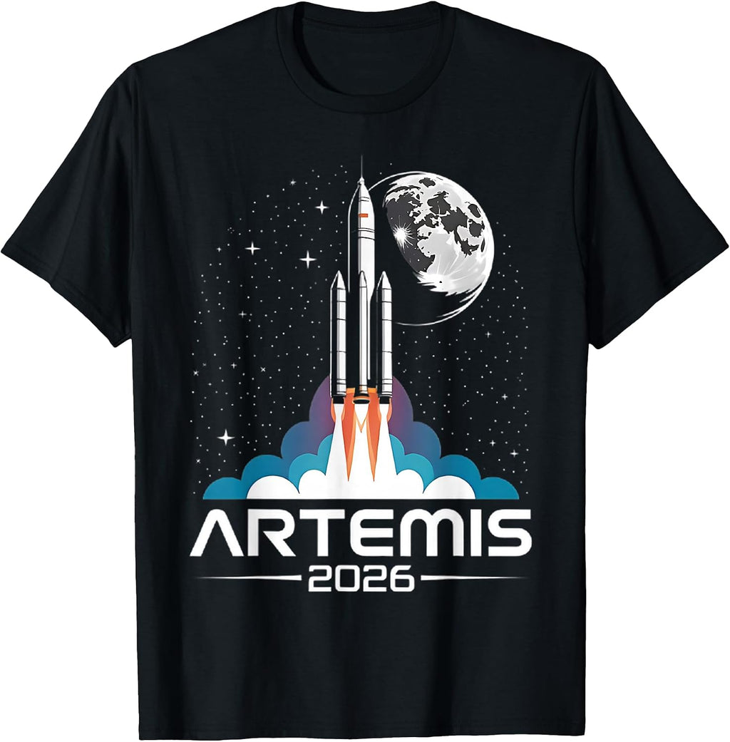 Artemis Launch to The Moon T-Shirt