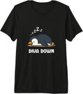 Funny Diva Down Sleepy Penguin