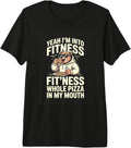 Funny Pizza Fitness Bear Gym Humor