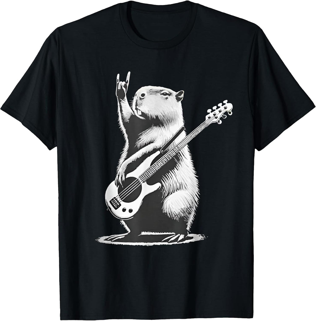 Funny Graphic Capybara Gamers