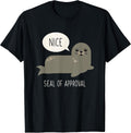 Seal Of Approval Funny Animal Pun Tshirt Pun Gifts