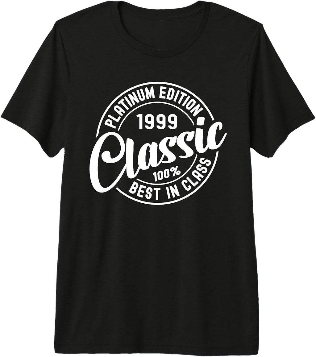 Classic Platinum Edition Simple Birthday Apparel