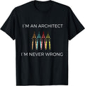 Funny Architect Art and architecture T-Shirts