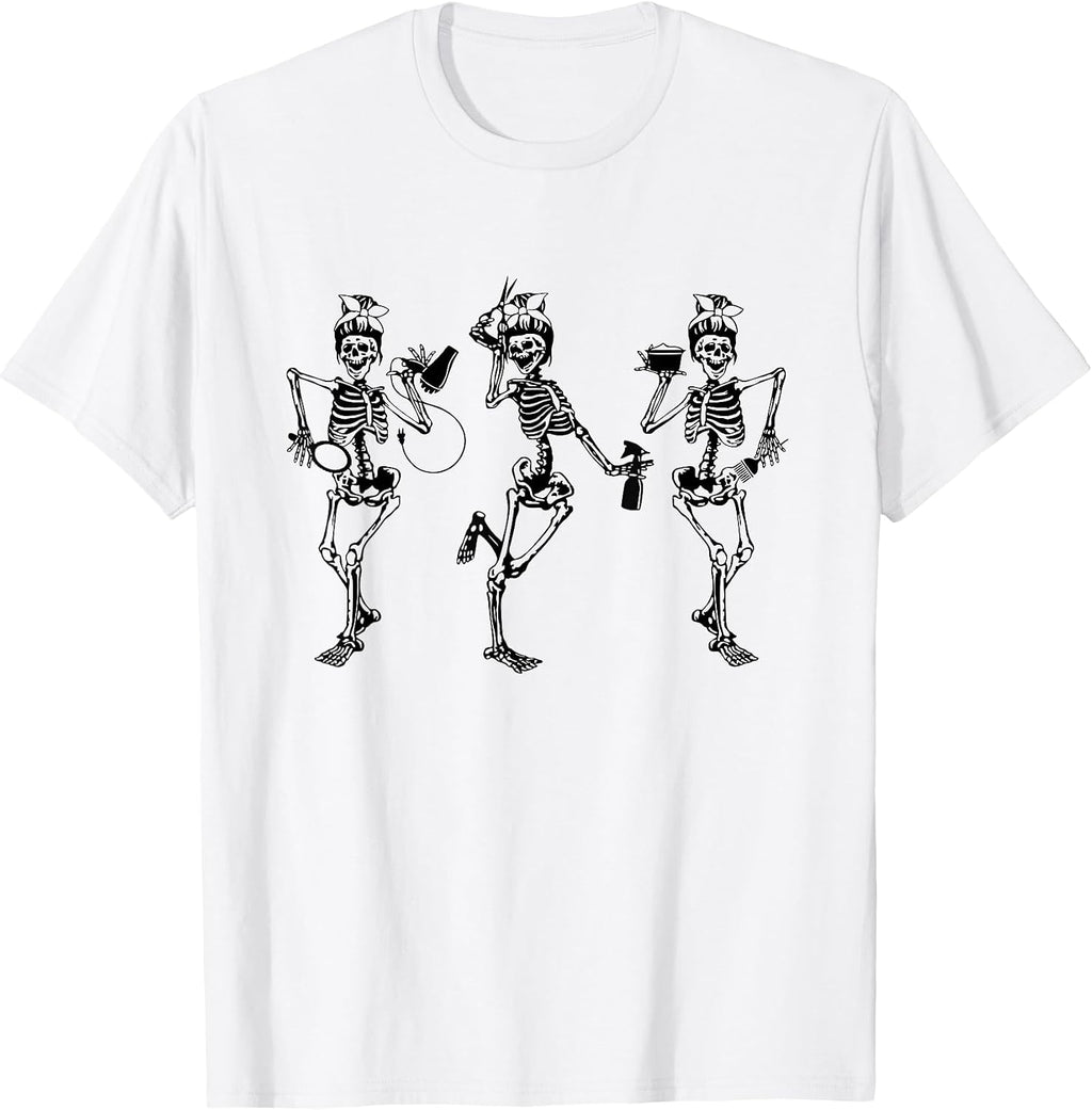 Hair Stylist Hairdresser Skeleton Hair Salon
