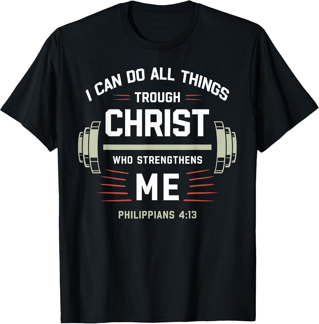 Phil 4:13 Bible Verses, Christian Workout Gifts