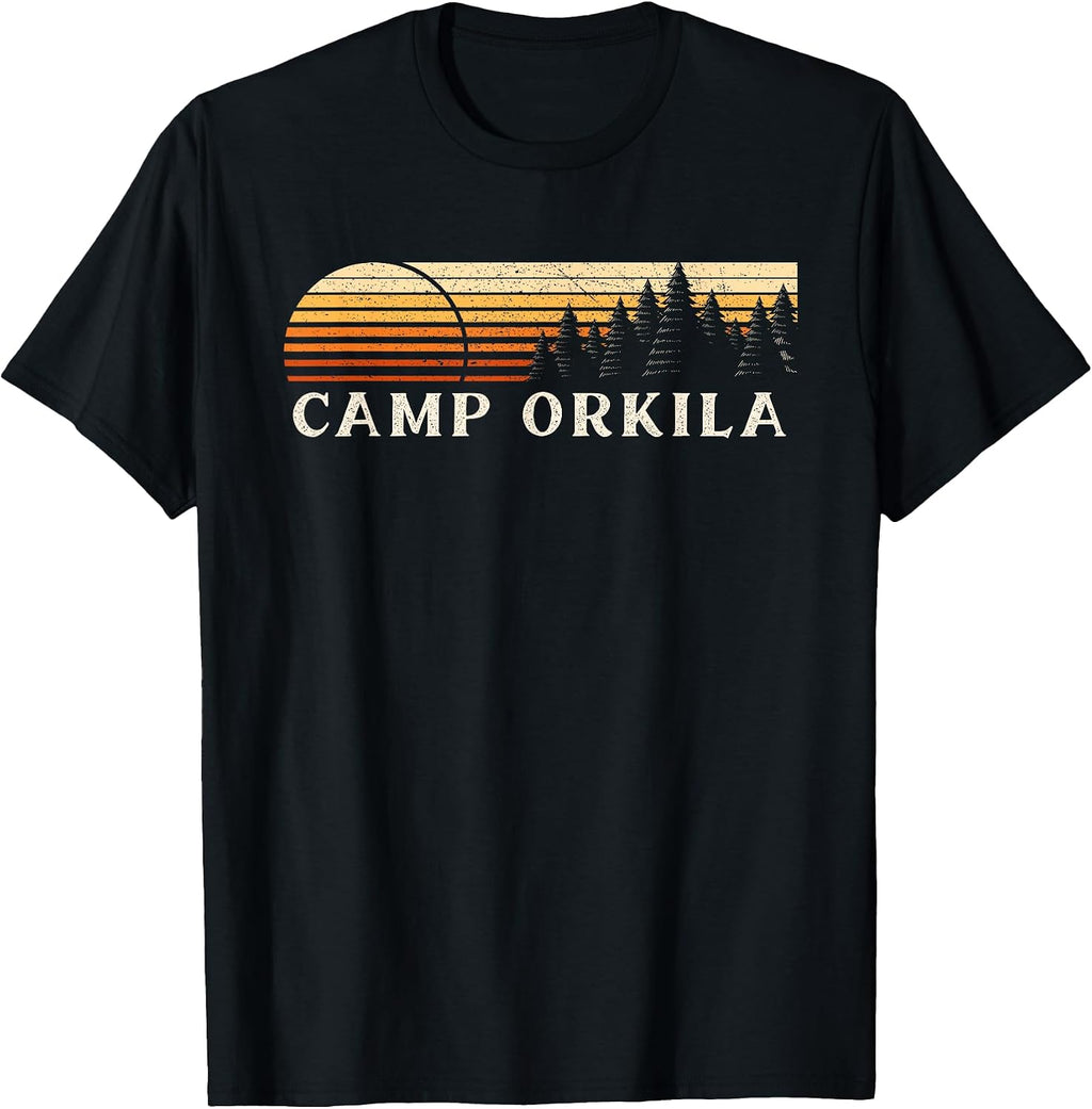 Vintage Retro Camp Orkila, Washington