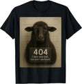 Funny Black Sheep Mugshot