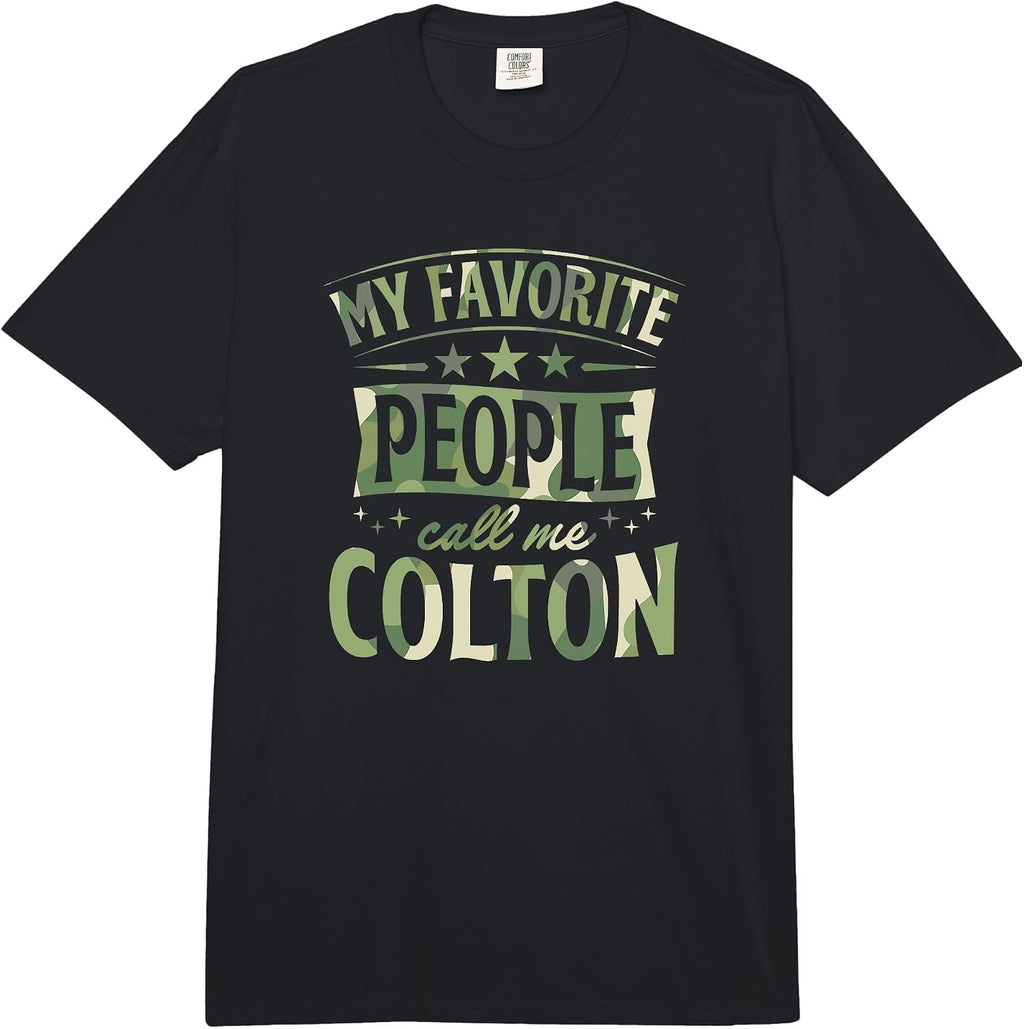 Camo Personalized Boys Name Back To School Merch