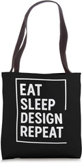 Eat Sleep Design Repeat tee.