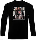 Straight Outta Sinaloa El Chapo Long Sleeve Men's T-Shirt Playera