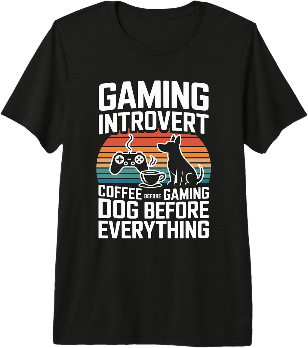 Introvert Dog Lover Coffee Before Dog