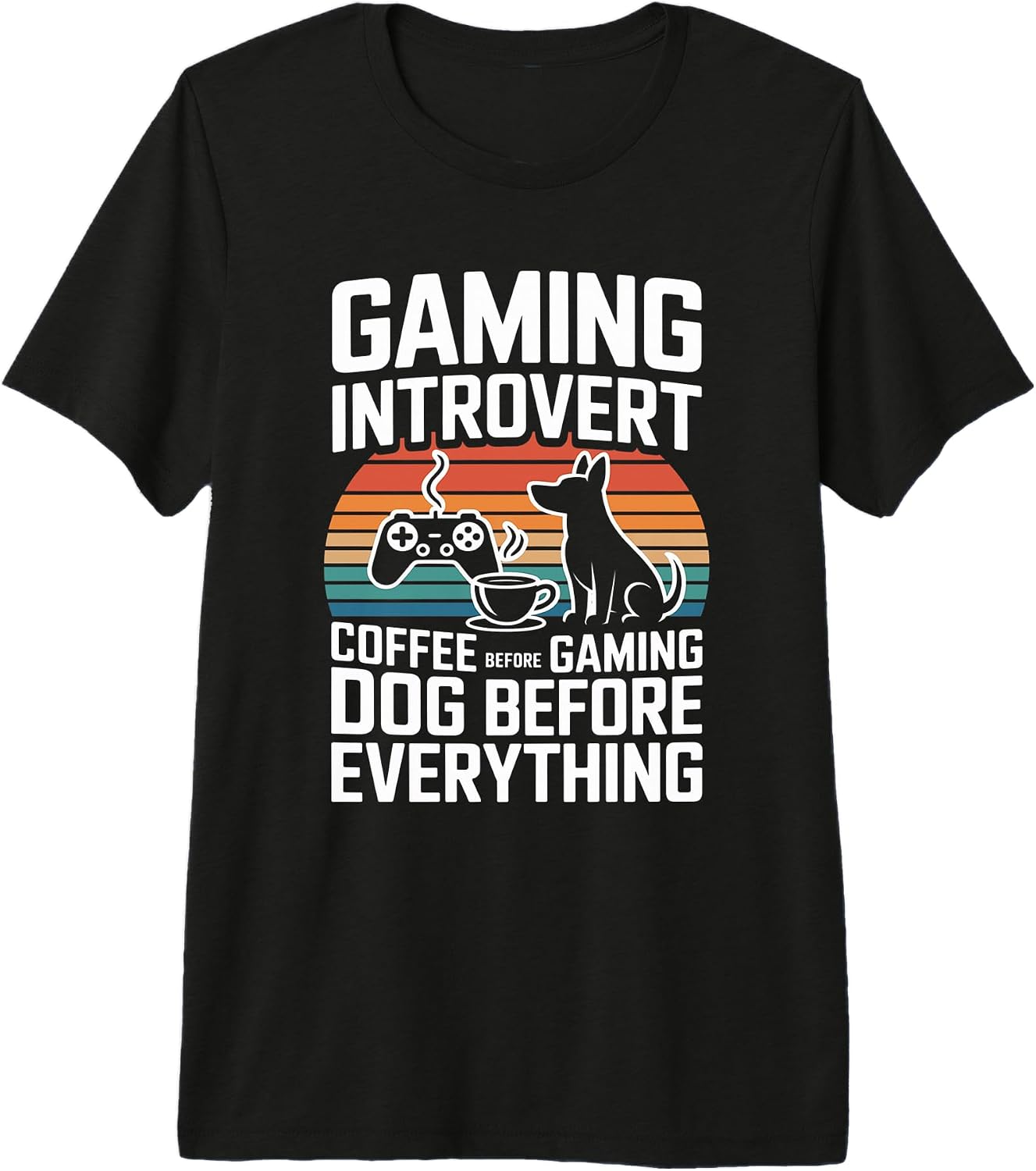Introvert Dog Lover Coffee Before Dog