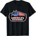 Truck Drivers America's Backbone Patriotic Merch