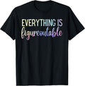 T-Shirt - Black - Unisex-Adults - Small - Short Sleeve - Crew Collar - Modern - Fun - Vacation - Cotton, Polyester - Machine Wash