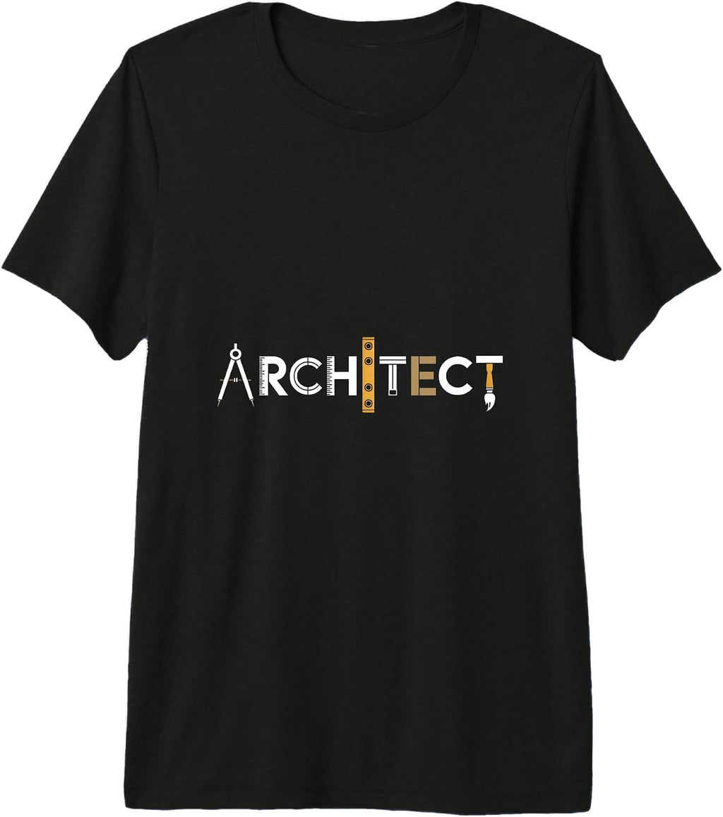 Architect Vintage Typography Career Profession
