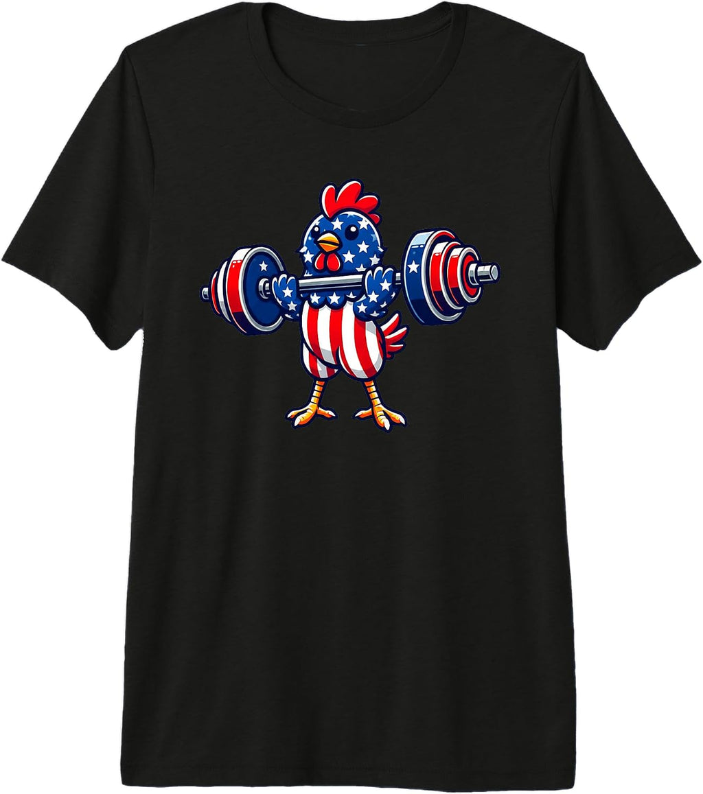 Chicken Powerlifting Weightlifting Gym Apparel