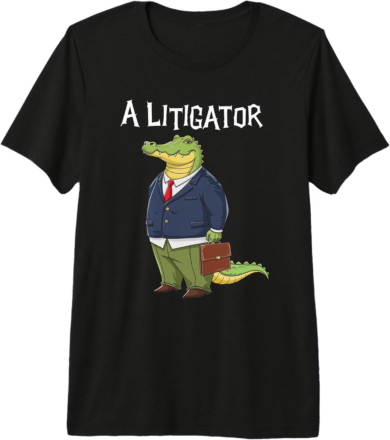 Lawyer Alligator Attorney Legal Crocodile Design