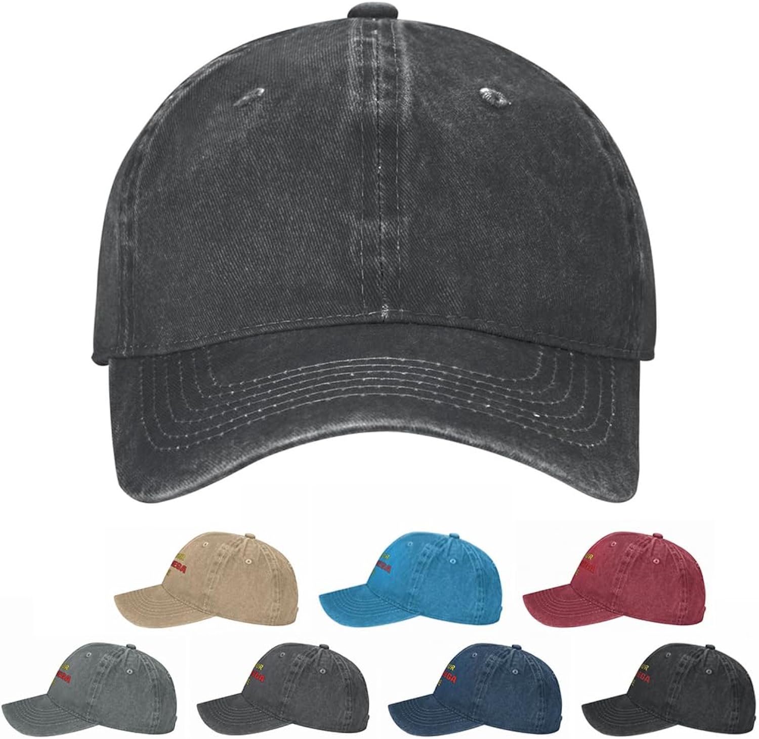 Custom Baseball Cap Custom Hat Design Your Own Logo Adjustable Cowboy Hats for Men Women Personalized Gifts