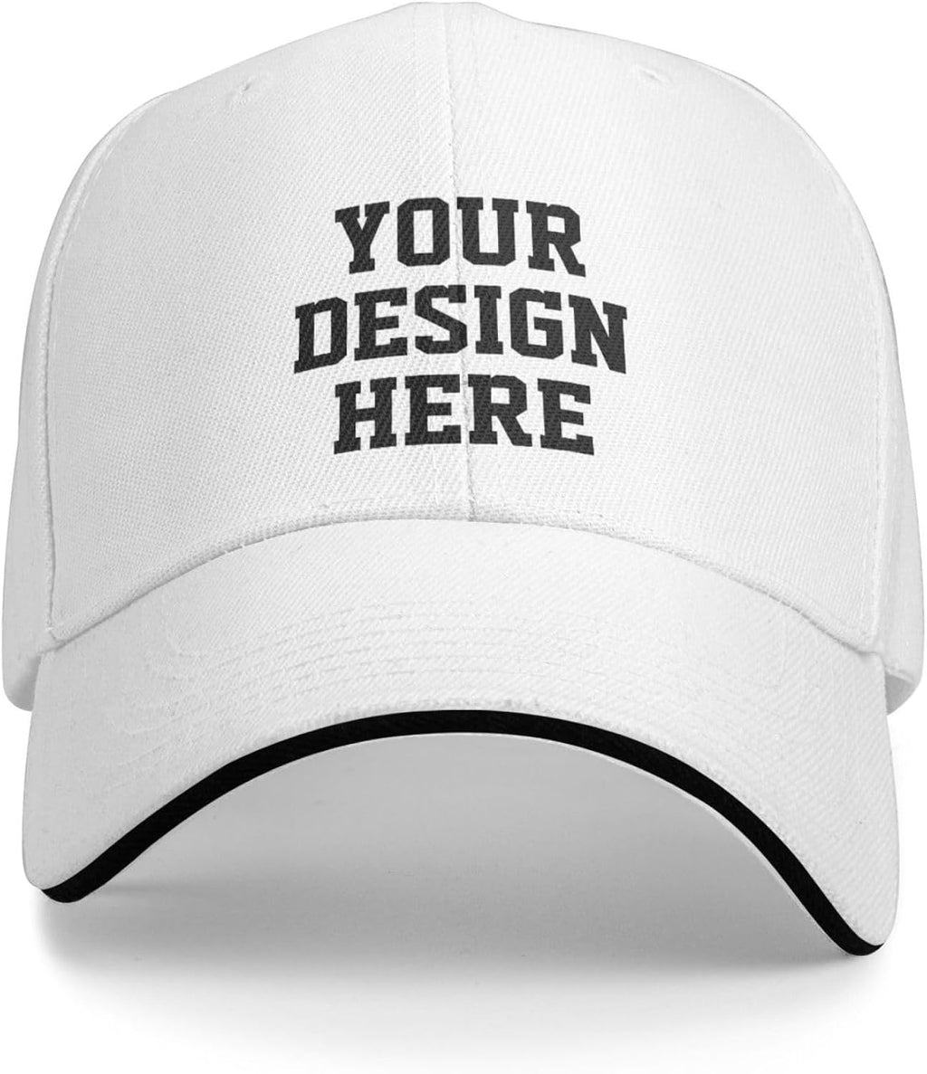 Custom Hat Your Design Here, Custom Hat Design Your Own Classic Mens Womens Trucker Hat