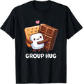 Funny Camping Smores Group Hug Cute Group Shirts