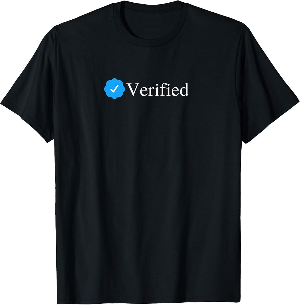 Blue Check Mark Verified Merch