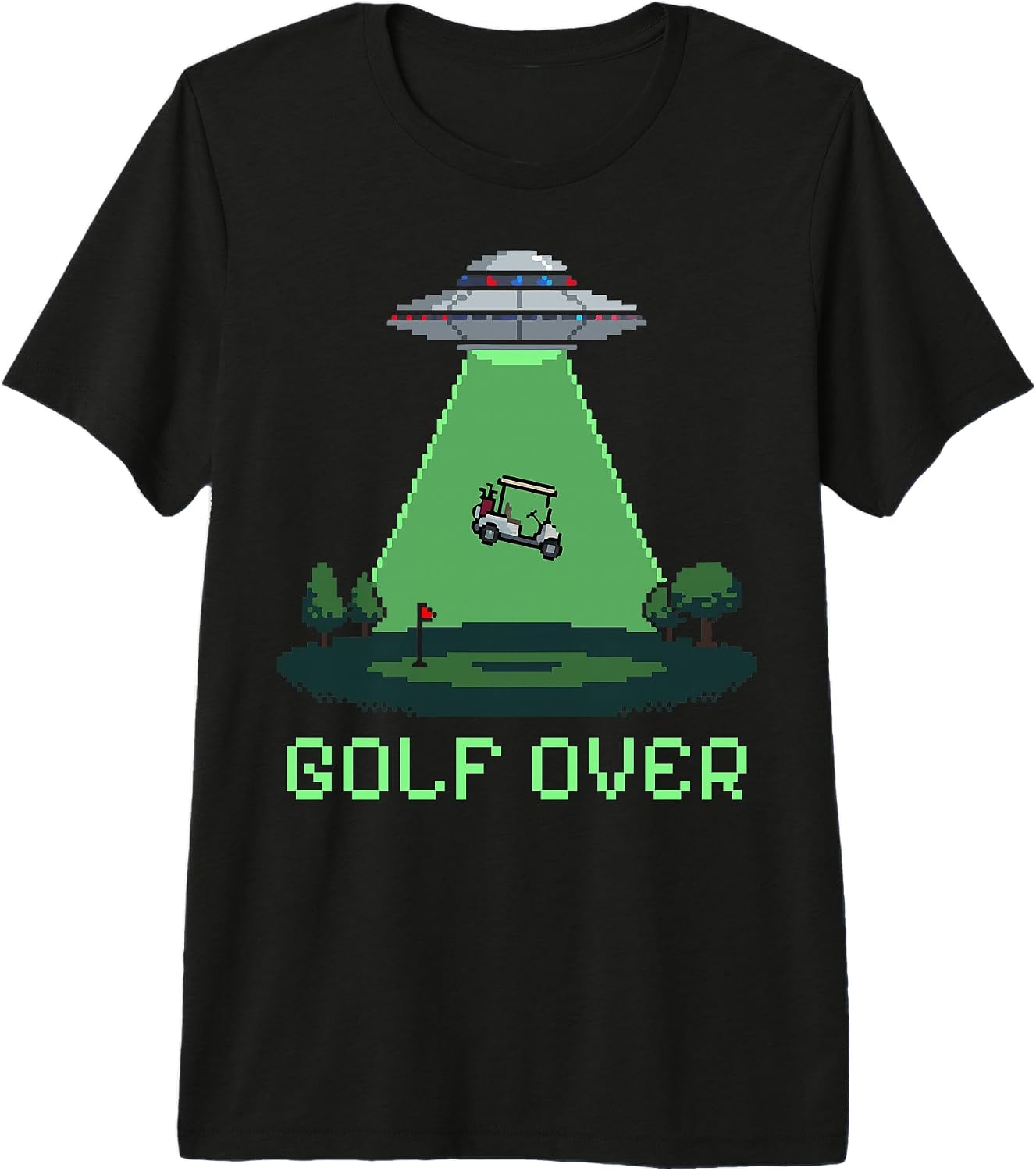 Golf Cart Funny Retro Humor