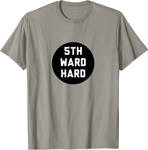 5th Ward Hard Hip Hop Rap Tee Present