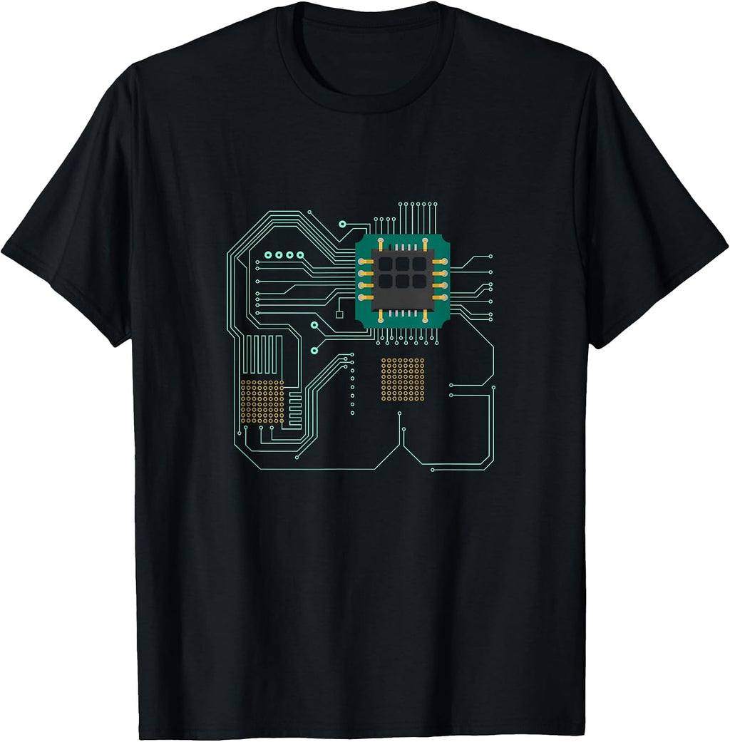 Computer chip, CPU heart - Computer Geek