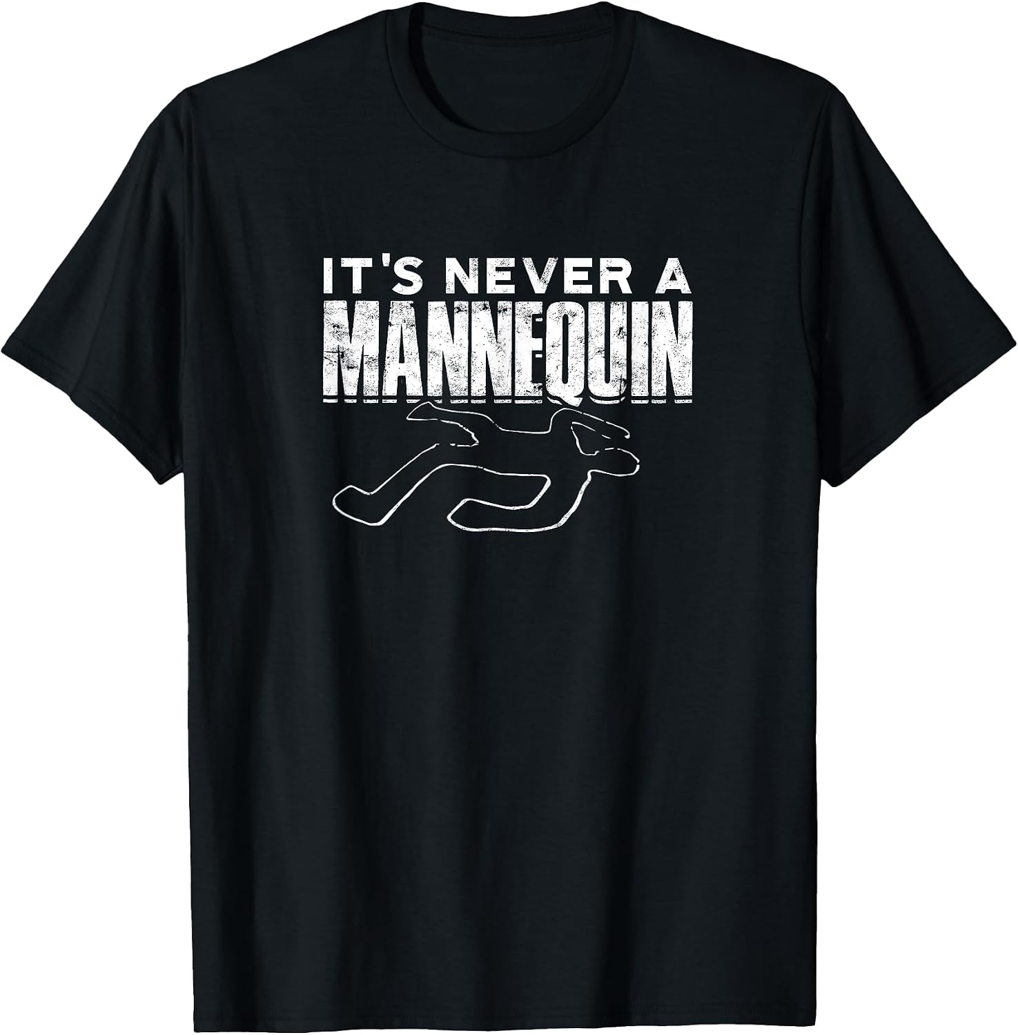 It's never a mannequin - filming