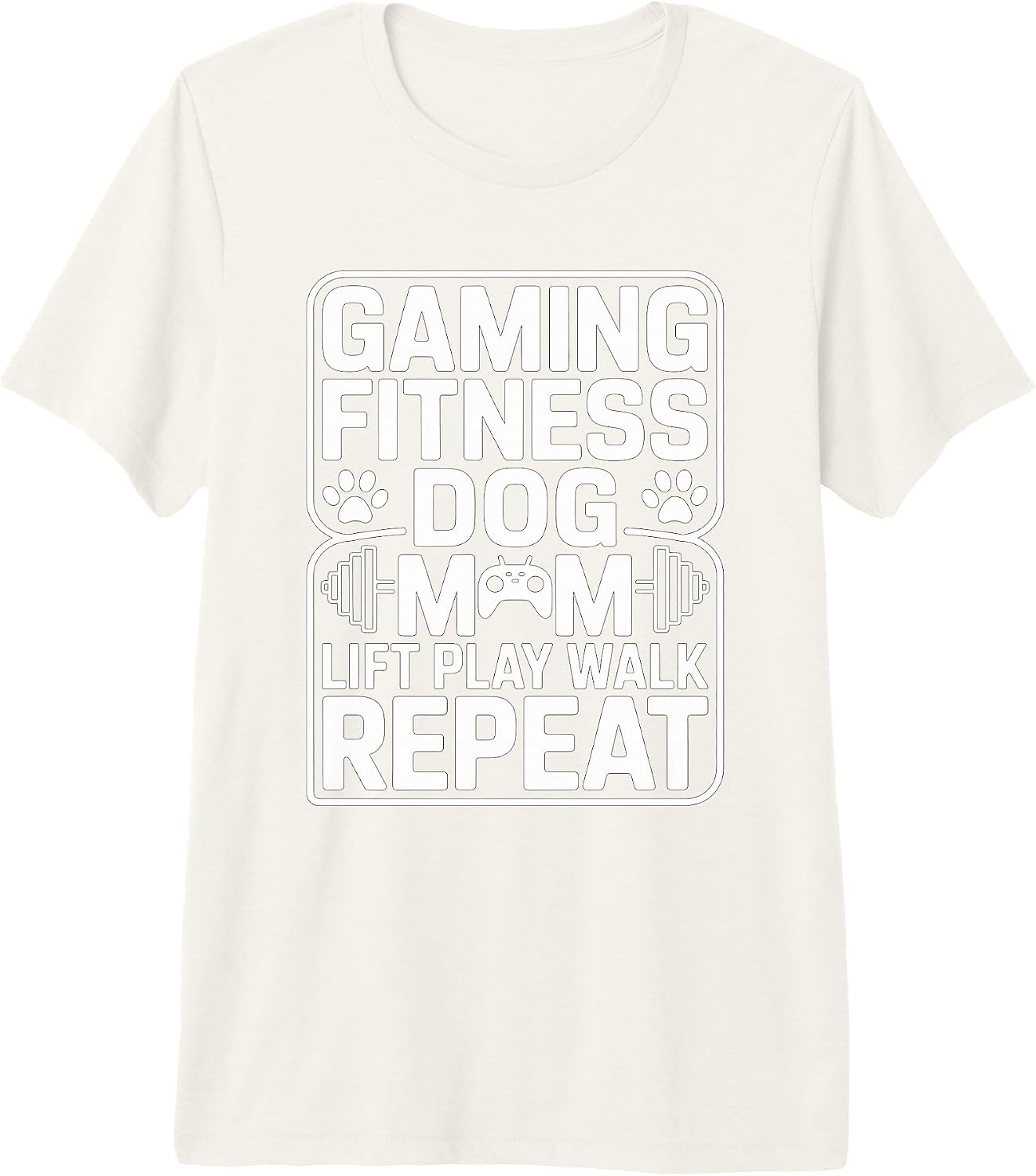 Gaming Fitness Dog Lover Mom