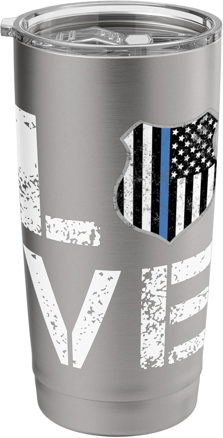 Police Love Support T Shirt Gifts
