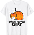 Cute Sleeping Cat Tees