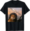 Funny Weird Cat Meme Tee Shirt