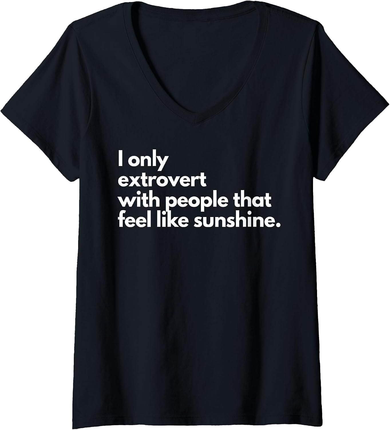 Funny I Only Extrovert Tee Shirt