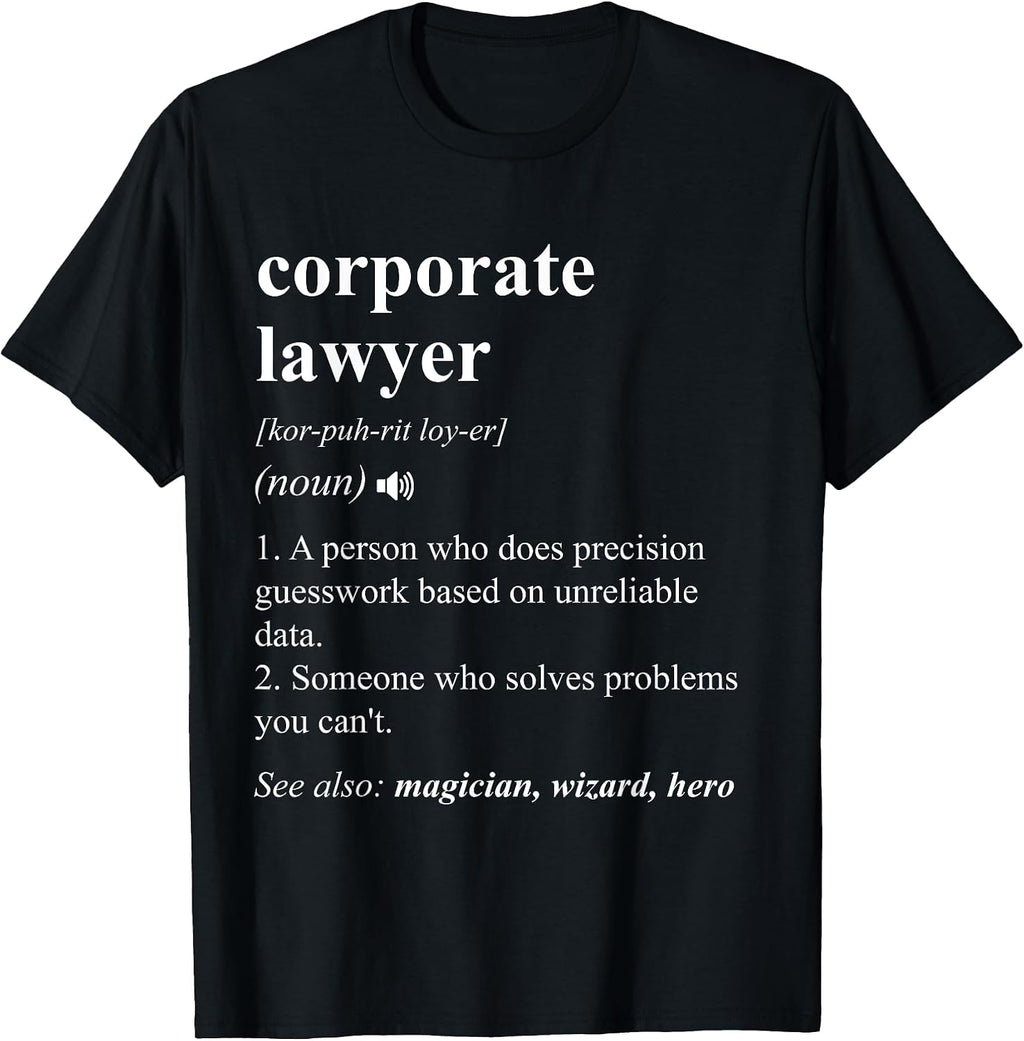Funny Corporate Lawyer Definition