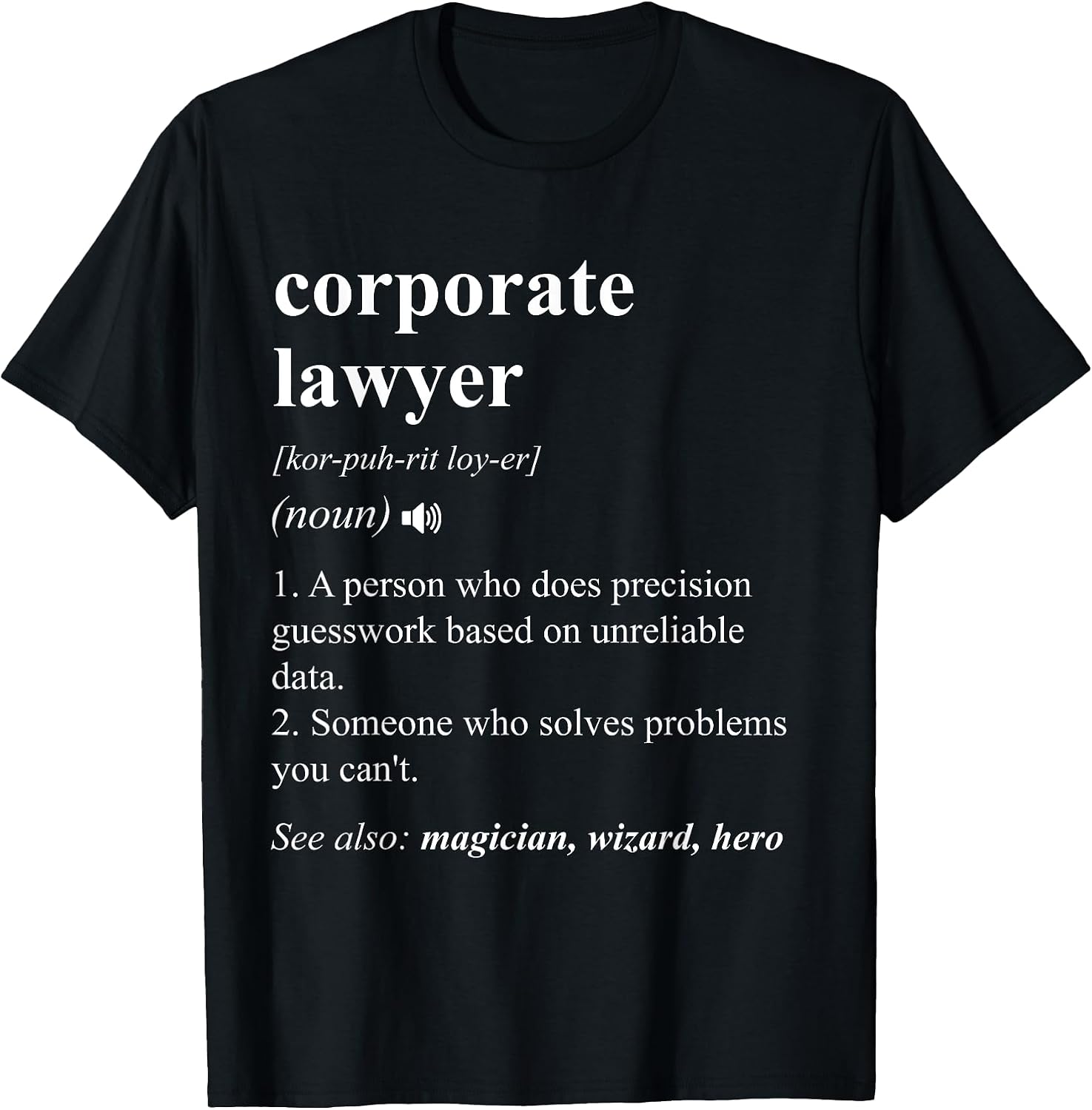 Funny Corporate Lawyer Definition