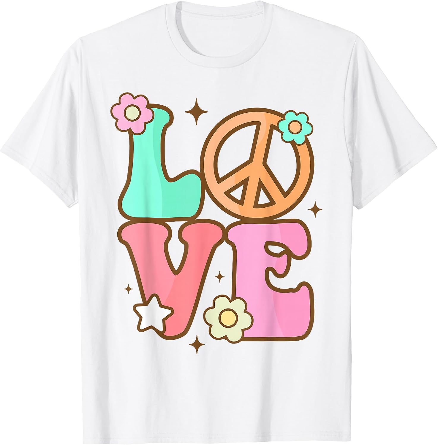 Peace 60's 70's Outfits Men Women Boys Girls Kids