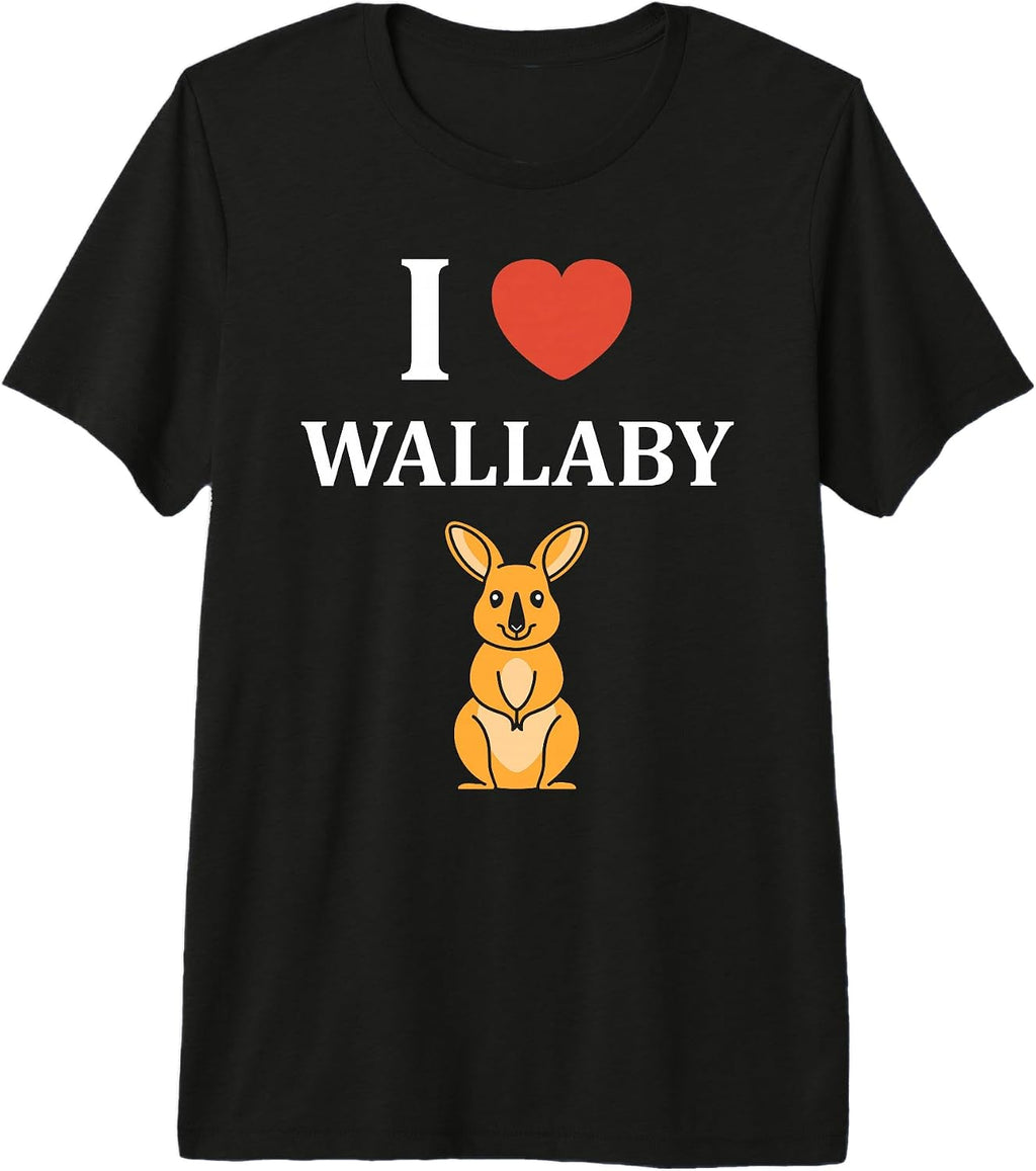 Cute simple Animals Funny wallaby