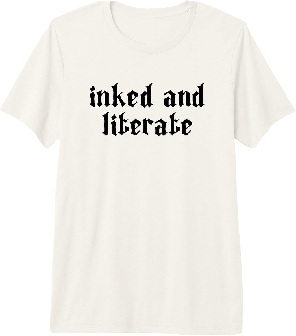 Tattoo & Bookish Book Lovers & Emo Librarians Tops