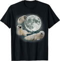 Three Baby Seal Vintage Graphic 90s Funny Women Men Kids T-Shirt