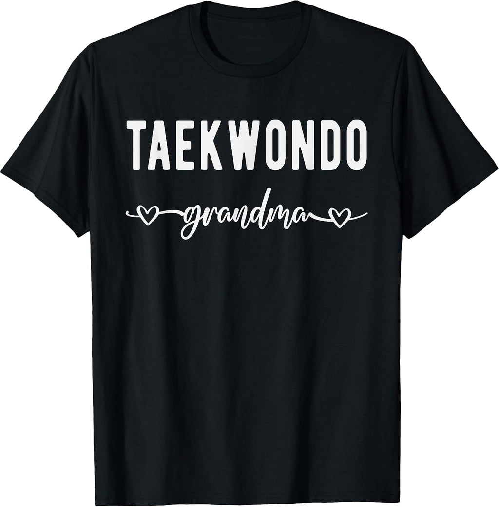 Funny Grandmother Taekwondo Lover