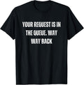Funny DJ No Request Mens Womens Tees