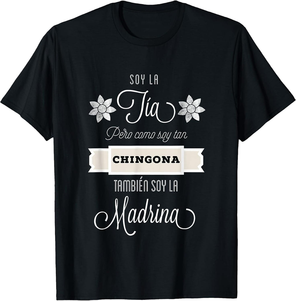 Fun Latina Tia Madrina Shirts