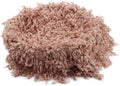Hand Crochet Round Blanket with Fringe Newborn Photography Props Newborn Photography Basket Stuffer Filler Mat