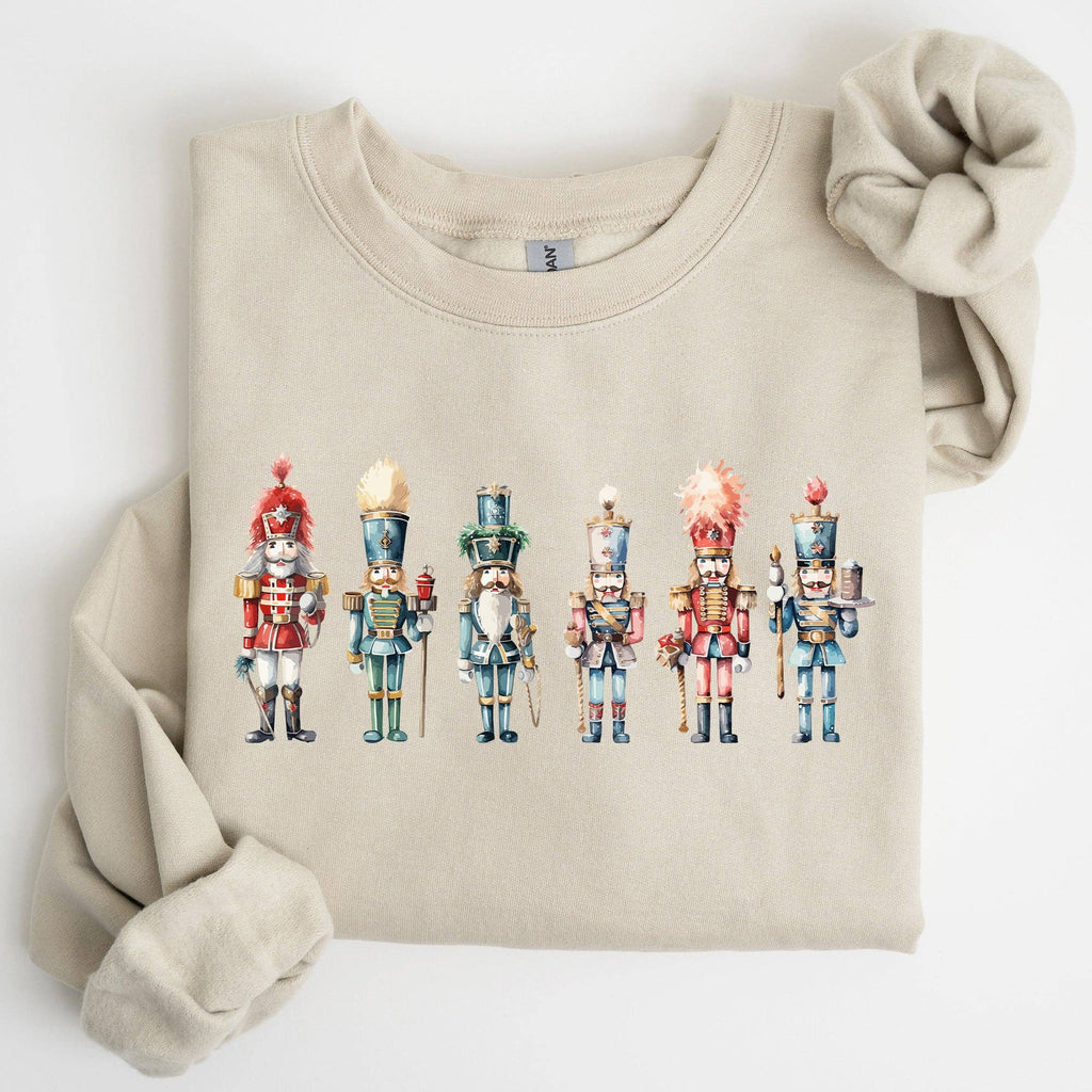 Nutcrackers, Christmas, Santa, Winter, Ballet Sweatshirt